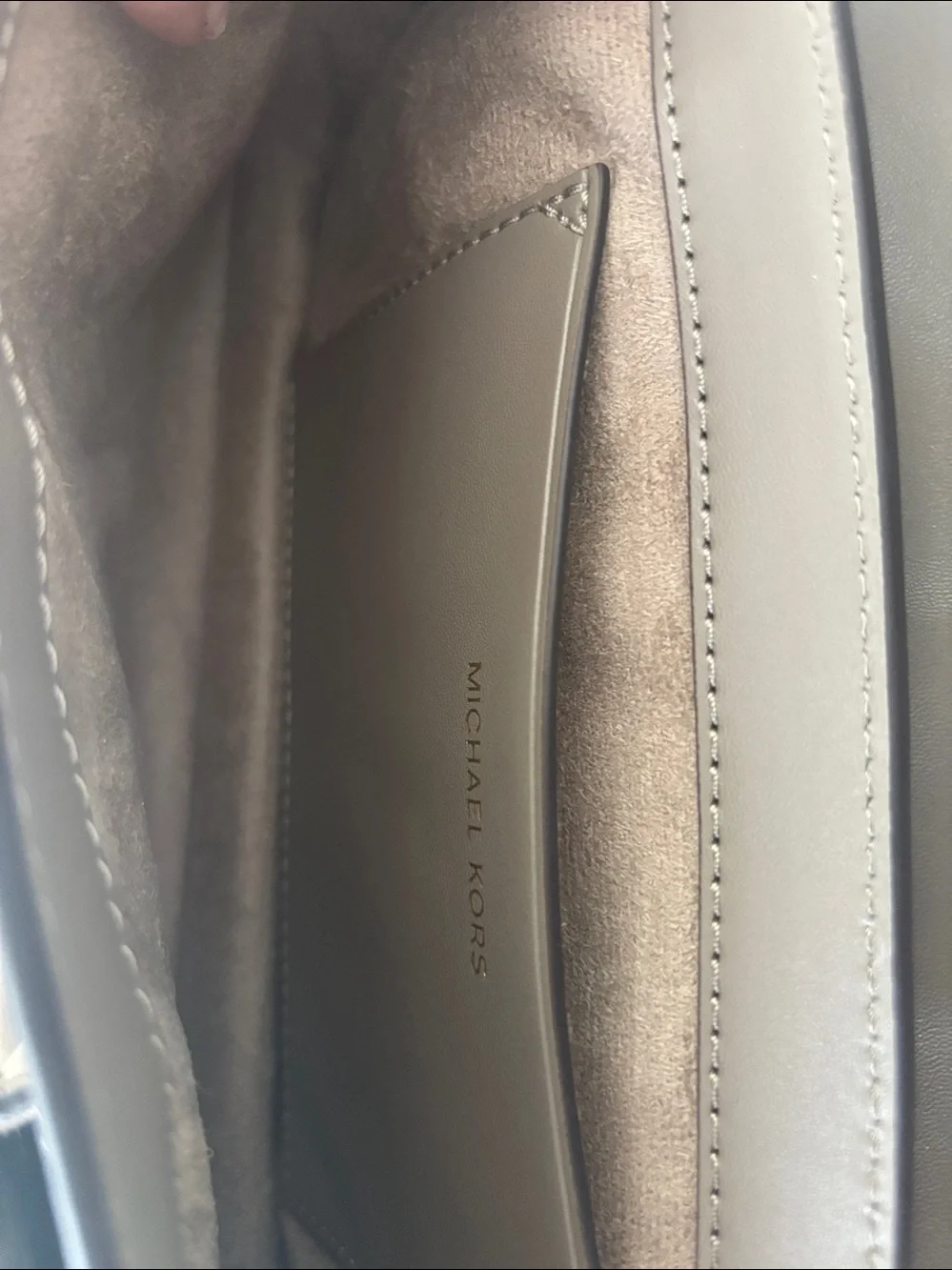 MICHAEL Michael Kors Taupe Shoulder Bag
